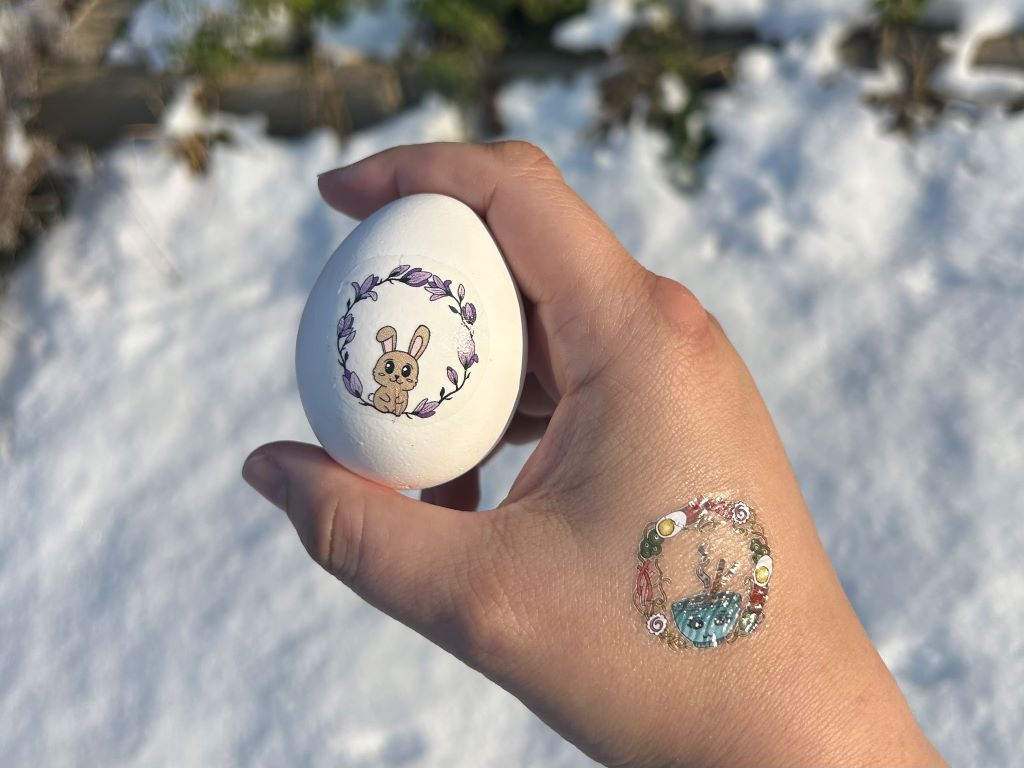 Temporary Tattoo "Spring Japan" colored