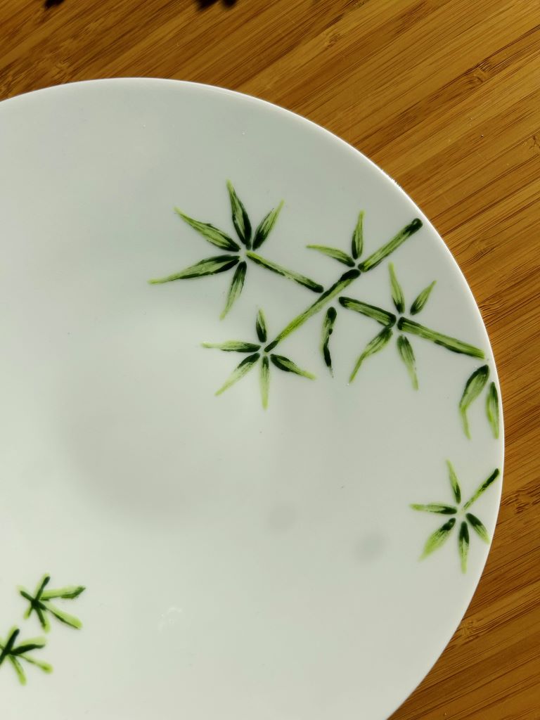 Dessert plate "Bamboo Grove"