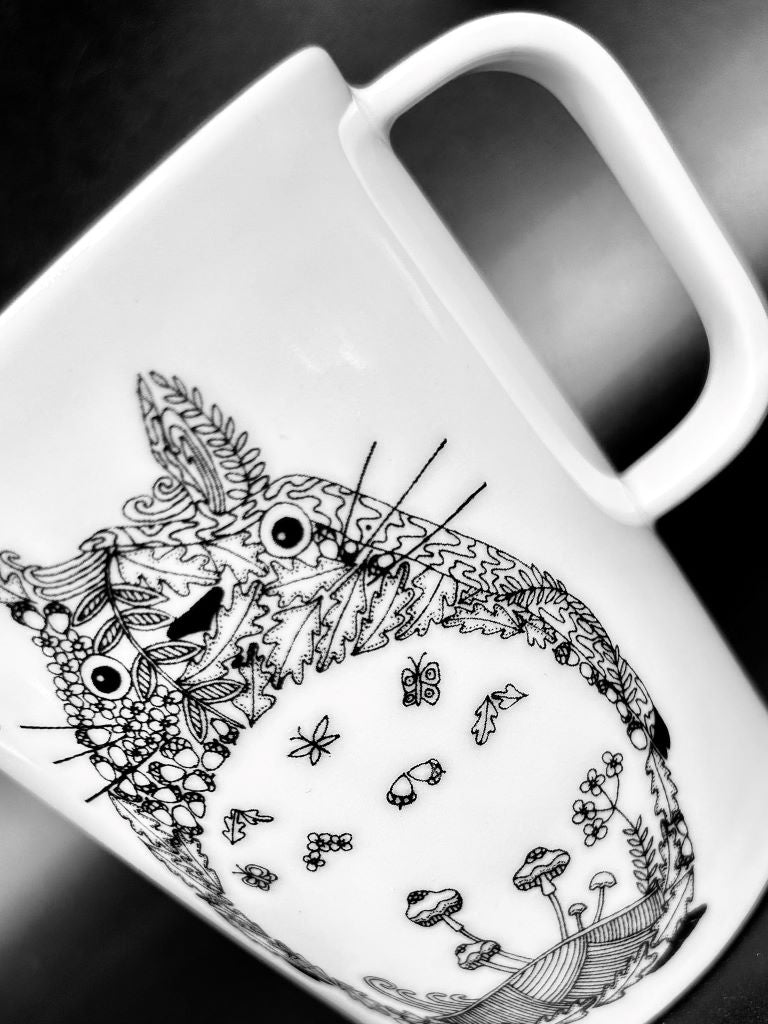 Mug "Totoro Colouring Book" 250 ml