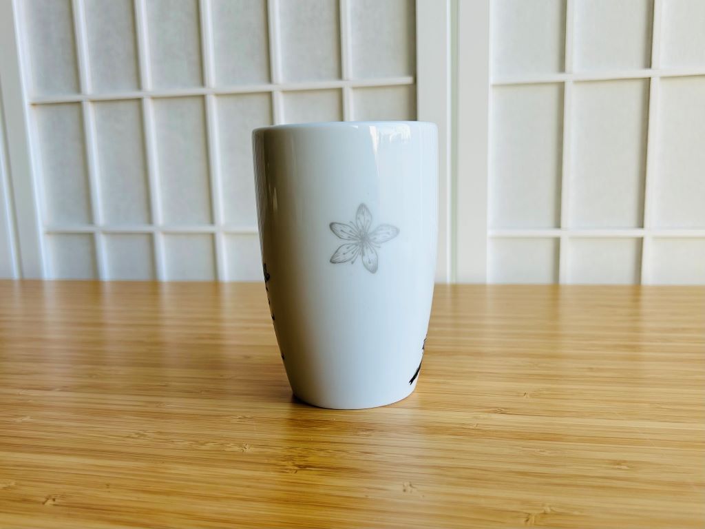 Tall Mug "Sakura" with Silver 380 ml
