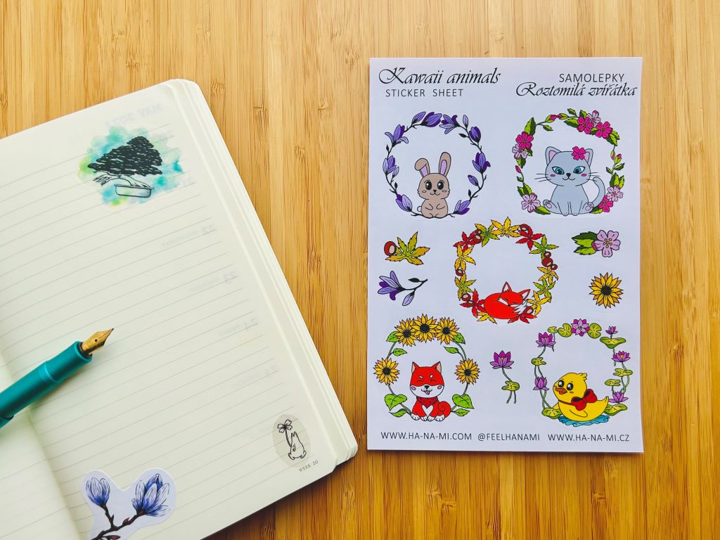 "Cute Animals" stickers