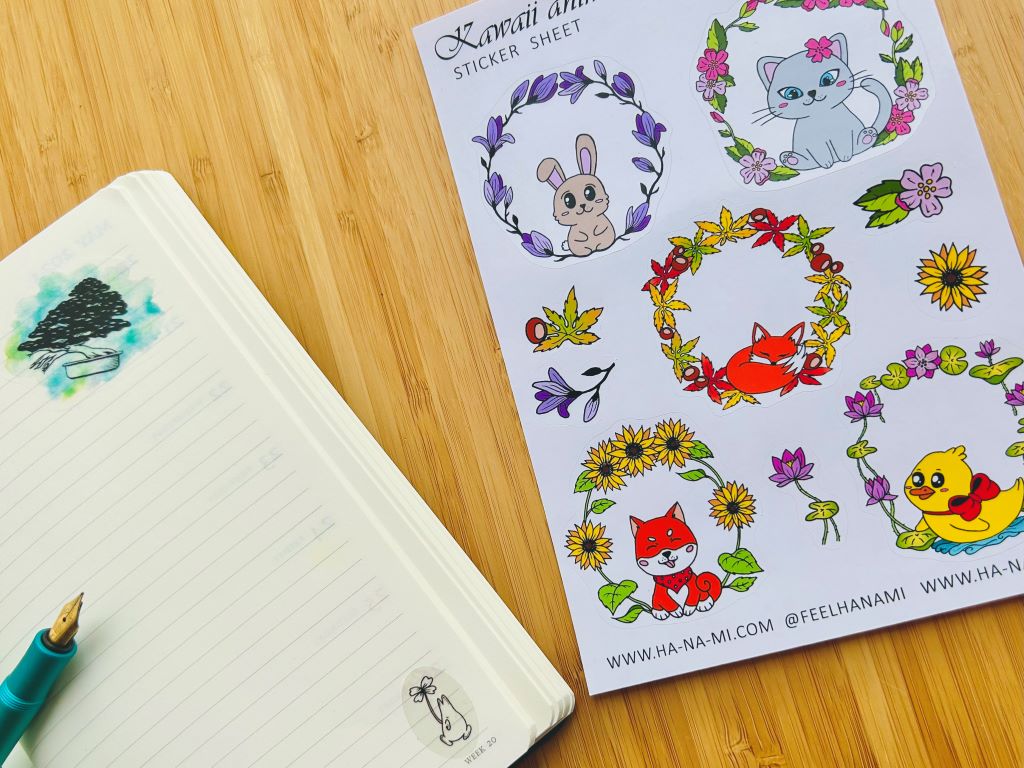 "Cute Animals" stickers