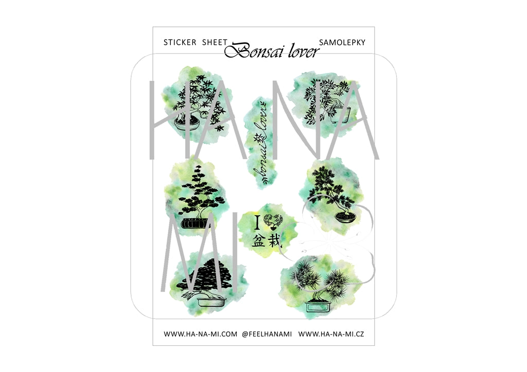 Stickers "Bonsai lover"