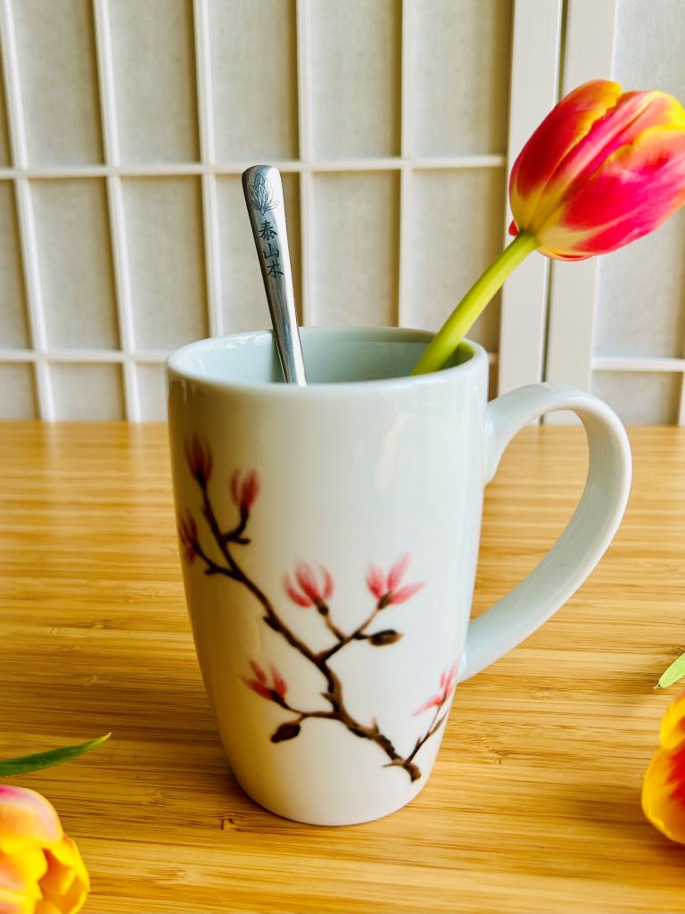 Edelstahllöffel „Magnolie“