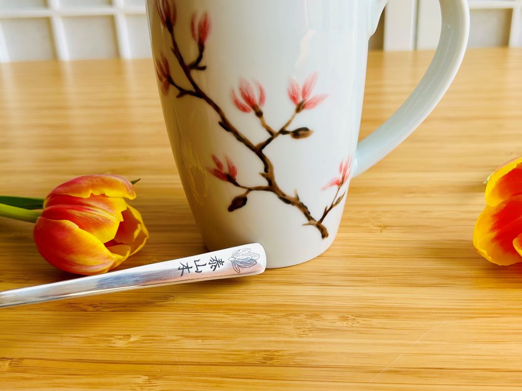Edelstahllöffel „Magnolie“