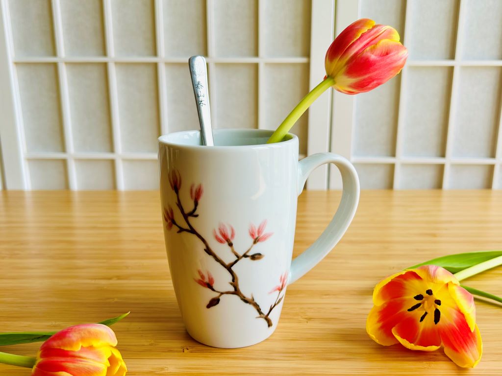 Edelstahllöffel „Magnolie“