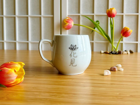 Mug "Sakura" with silver, 300 ml
