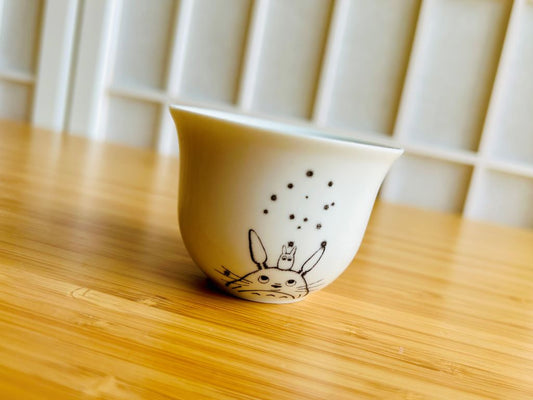 Teeschale / Sake-Becher "Totoro" S/W 50 ml