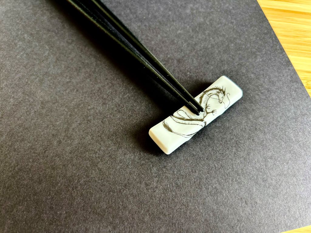 Chopstick rest "Dragon" 6x1.5 cm
