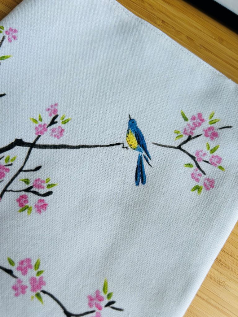 book cover "Little Bird on a Cherry Tree" large
