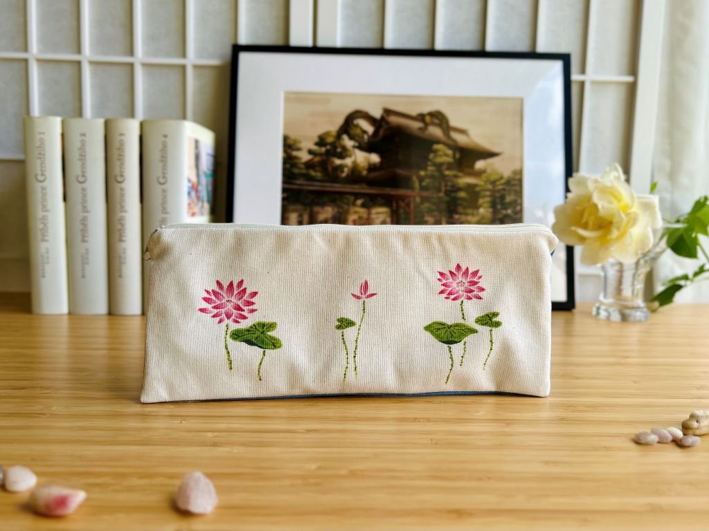 "Lotus Pond" pencil case
