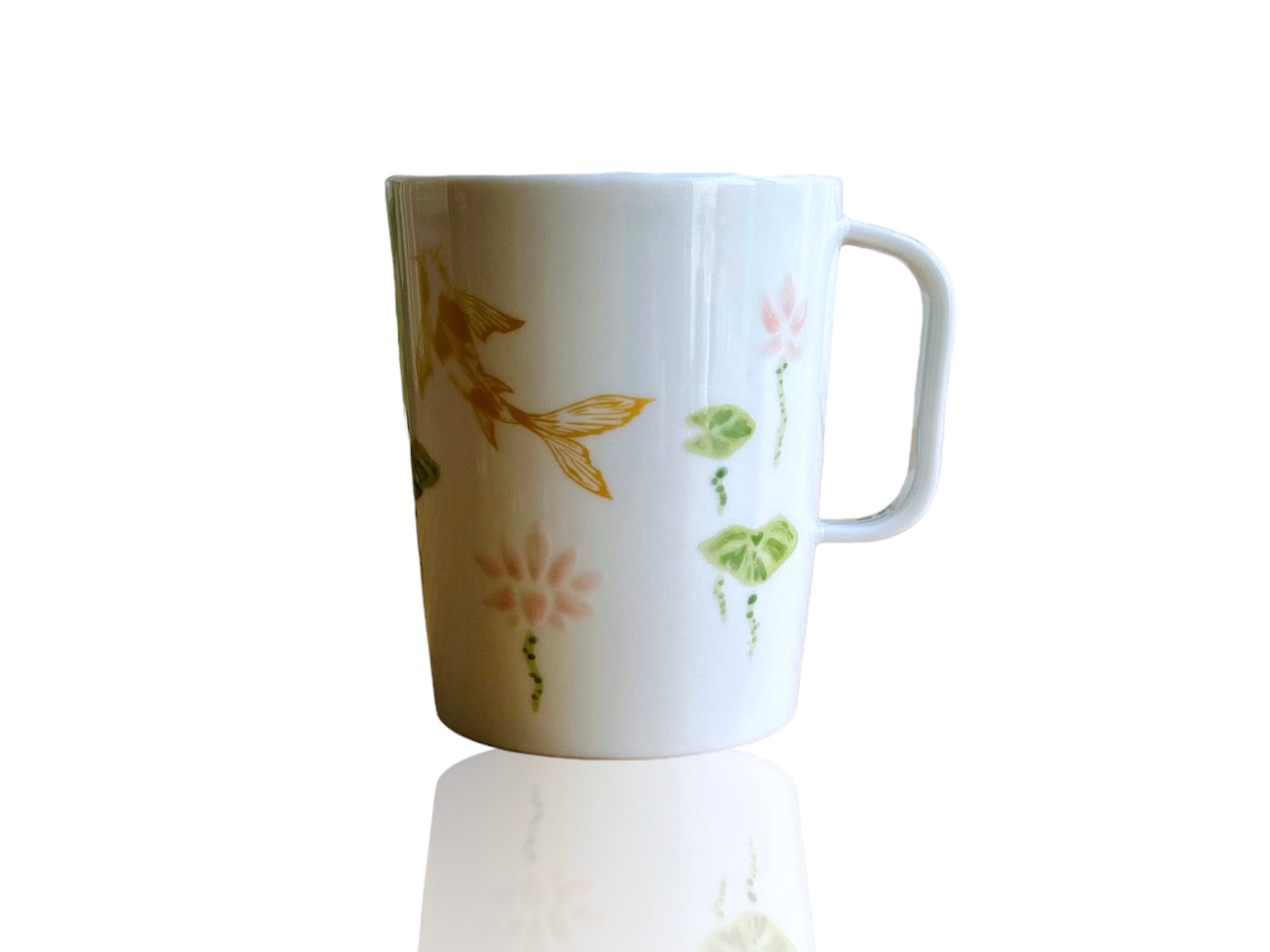 Mug "Lake Jewels or Koi Carp in a Lotus Pond" 250 ml