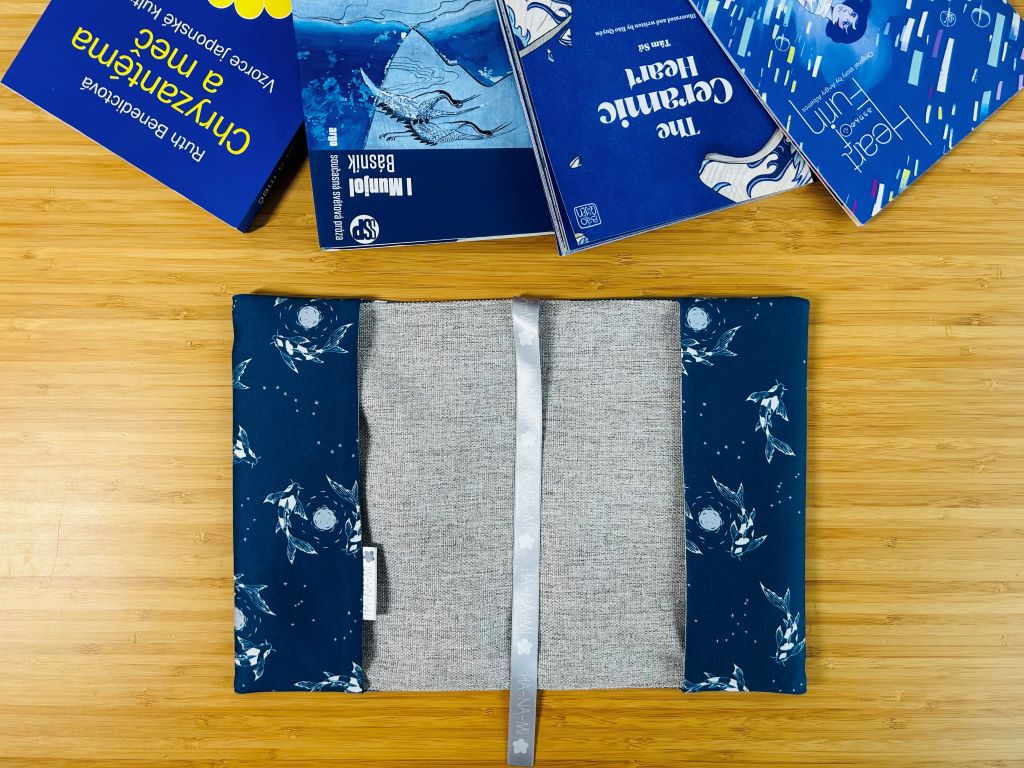 book cover "Lake Jewels or Koi Fish with the Moon" small