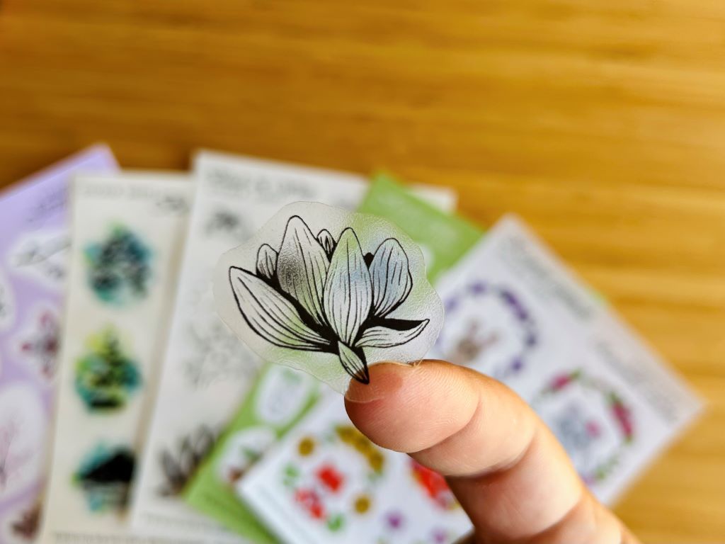 Stickers "Spring Japan" black