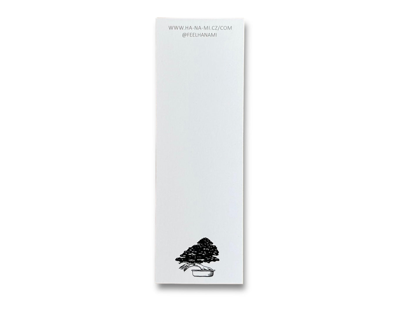 Bookmark "Bonsai Lover" 15 x 5 cm
