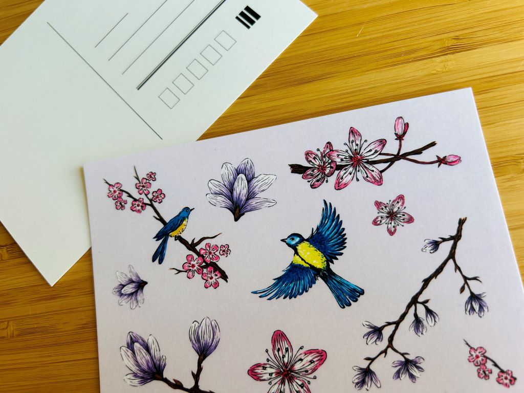 Postcard "Spring Japan" A6