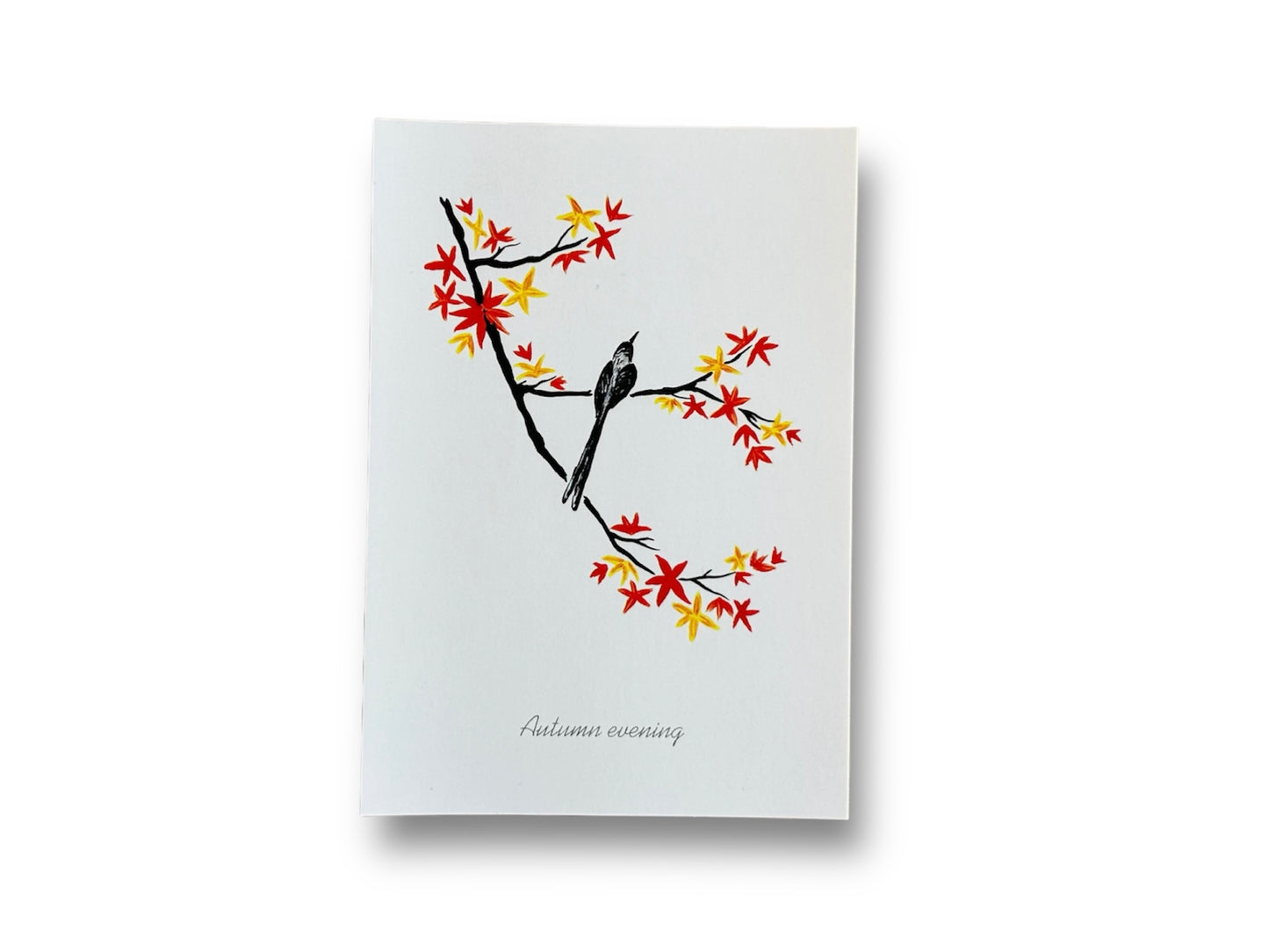 Postcard "Autumn Evening" A6