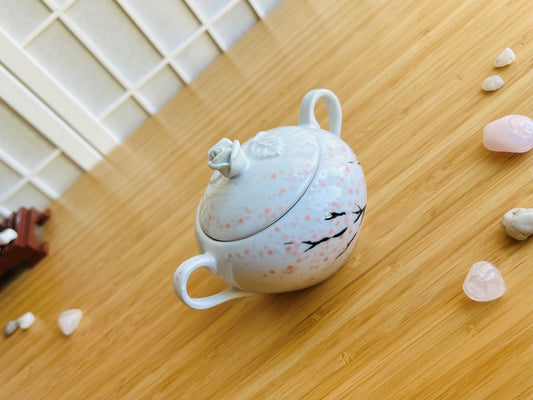 Zuckerdose mit Deckel „Morgen unter der Sakura“ 200 ml