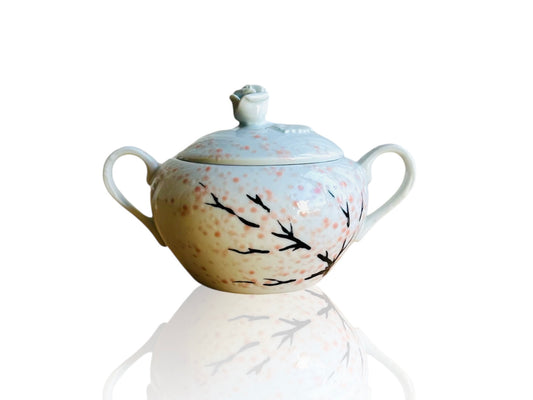 Zuckerdose mit Deckel „Morgen unter der Sakura“ 200 ml