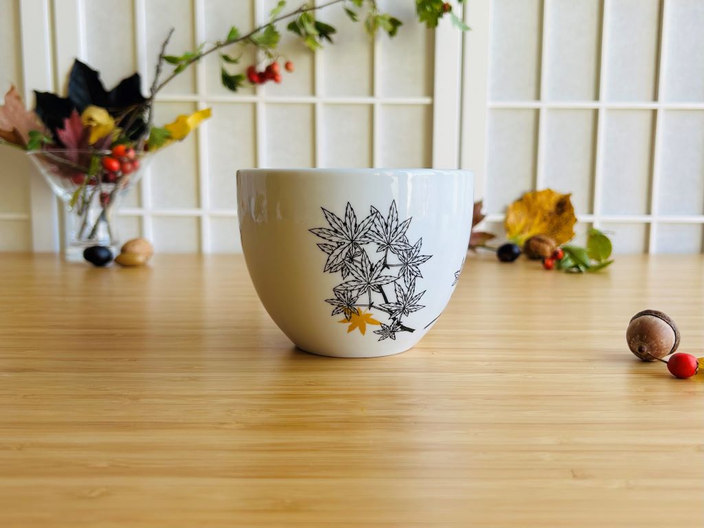 Wide mug "Javory" with gold 480 ml