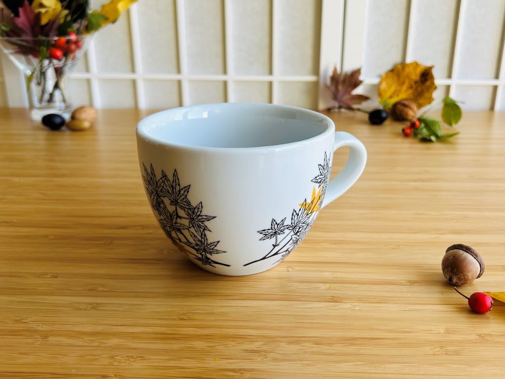 Wide mug "Javory" with gold 480 ml