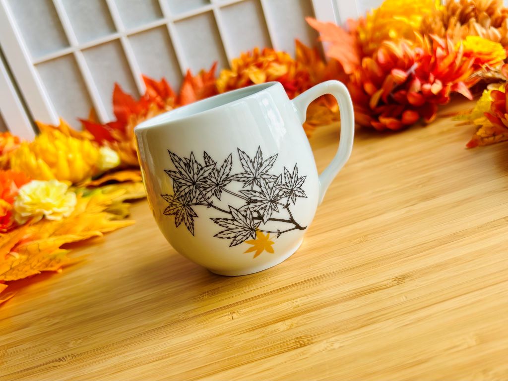 "Maple" mug with gold 300 ml