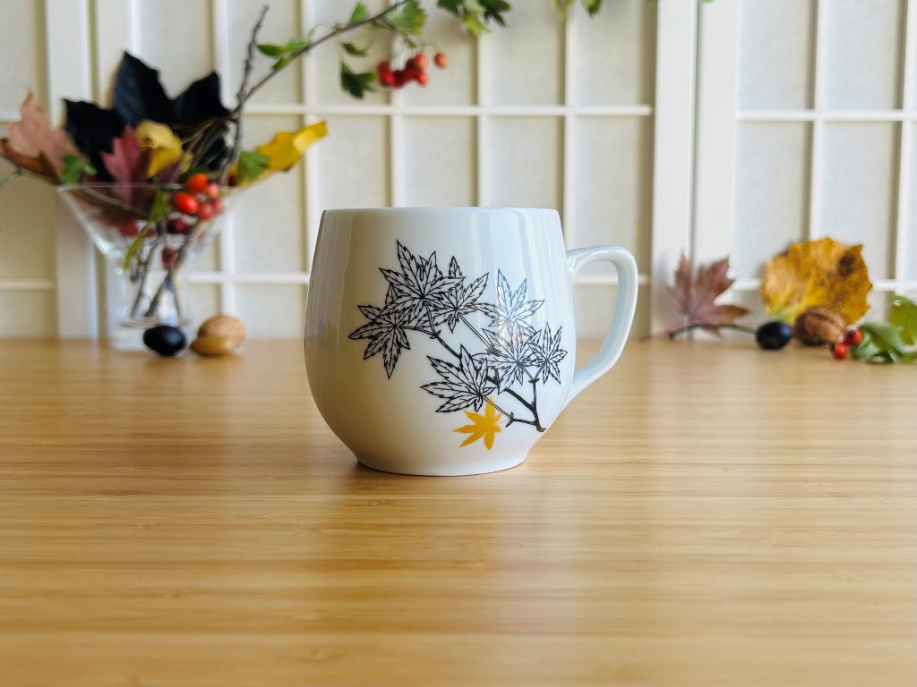 "Maple" mug with gold 300 ml