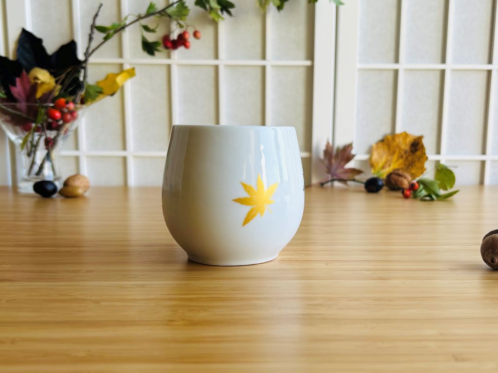 "Maple" mug with gold 300 ml