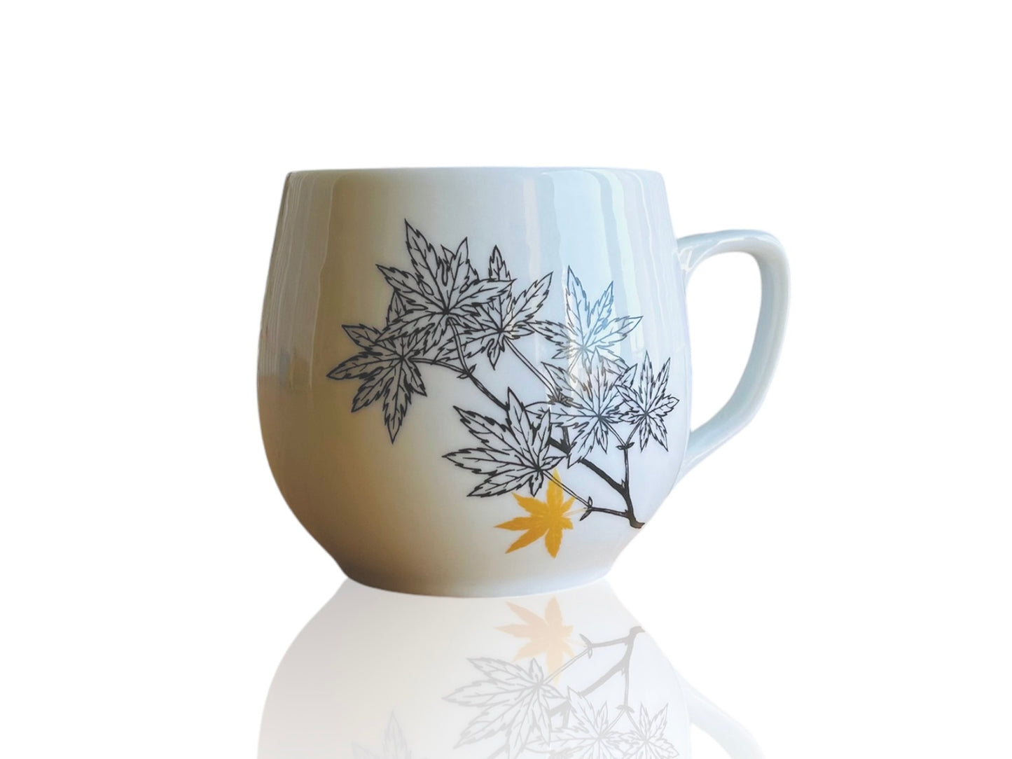 "Maple" mug with gold 300 ml