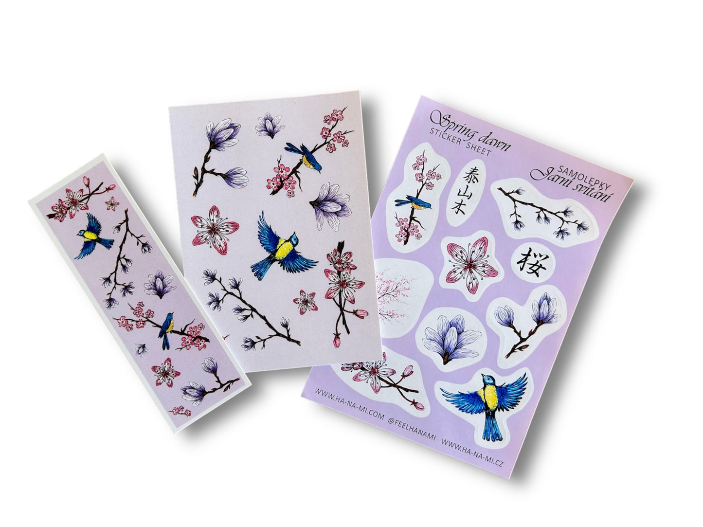 Gift set "Spring Japan" paper