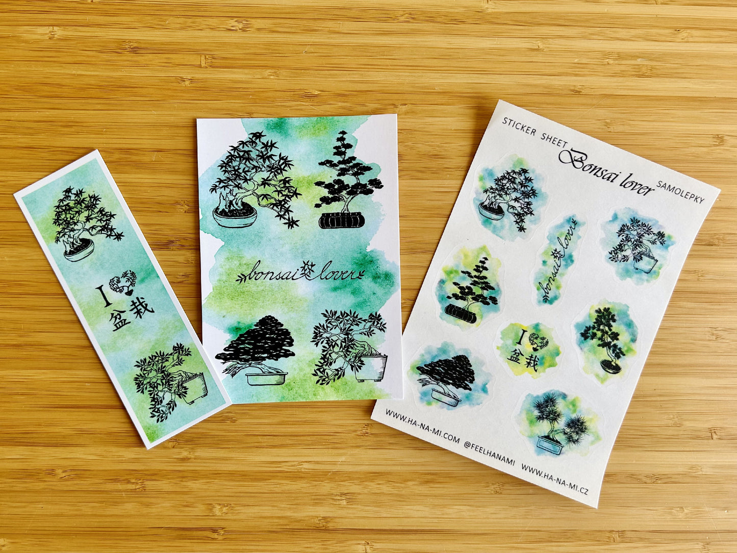 "Bonsai Lover" Gift Set (Paper)