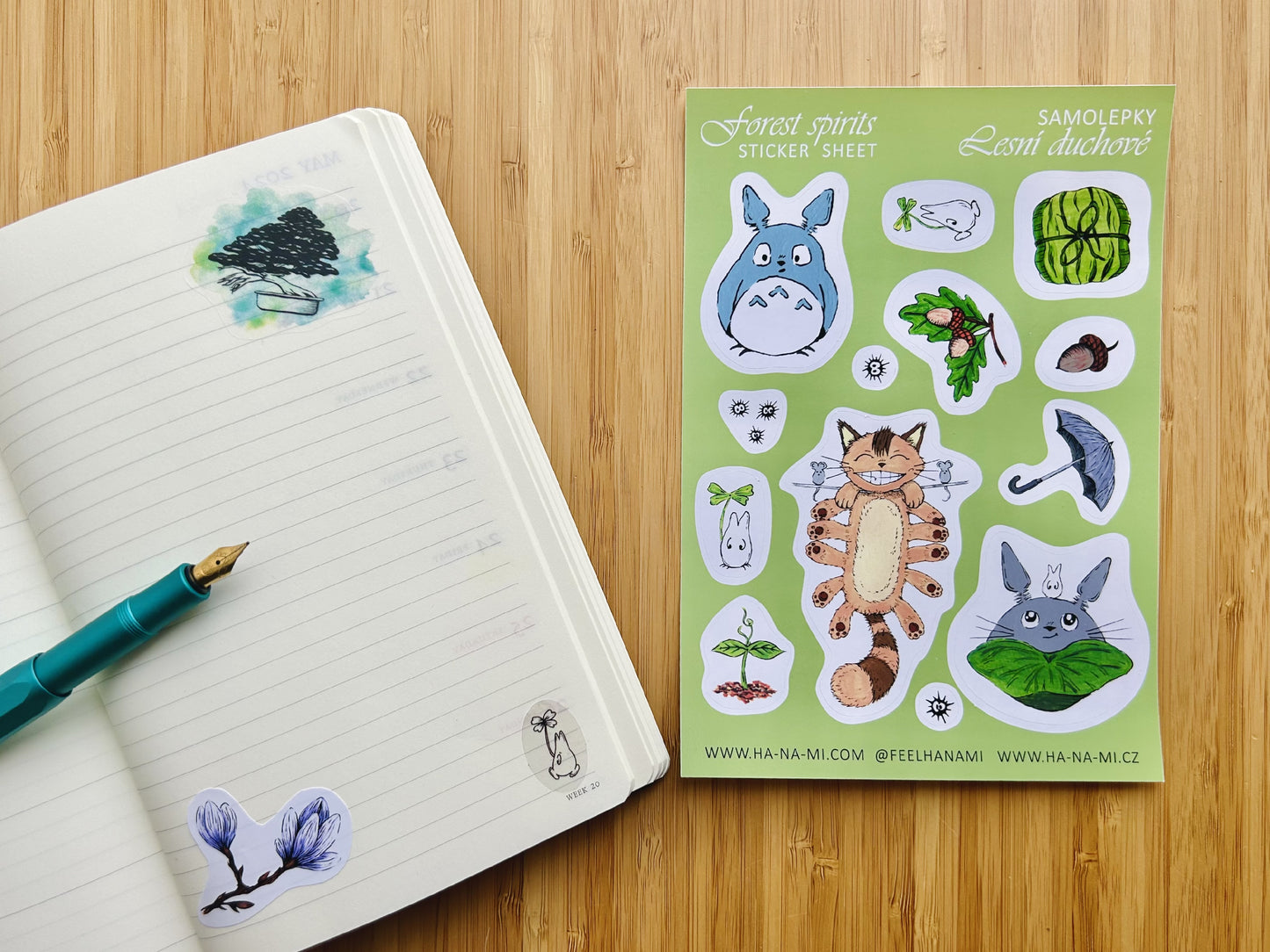 Gift Set "Totoro and the Forest Spirits" Paper