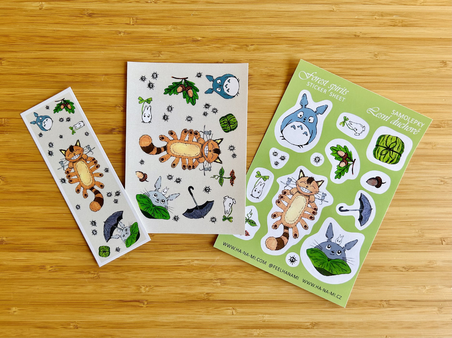 Gift Set "Totoro and the Forest Spirits" Paper