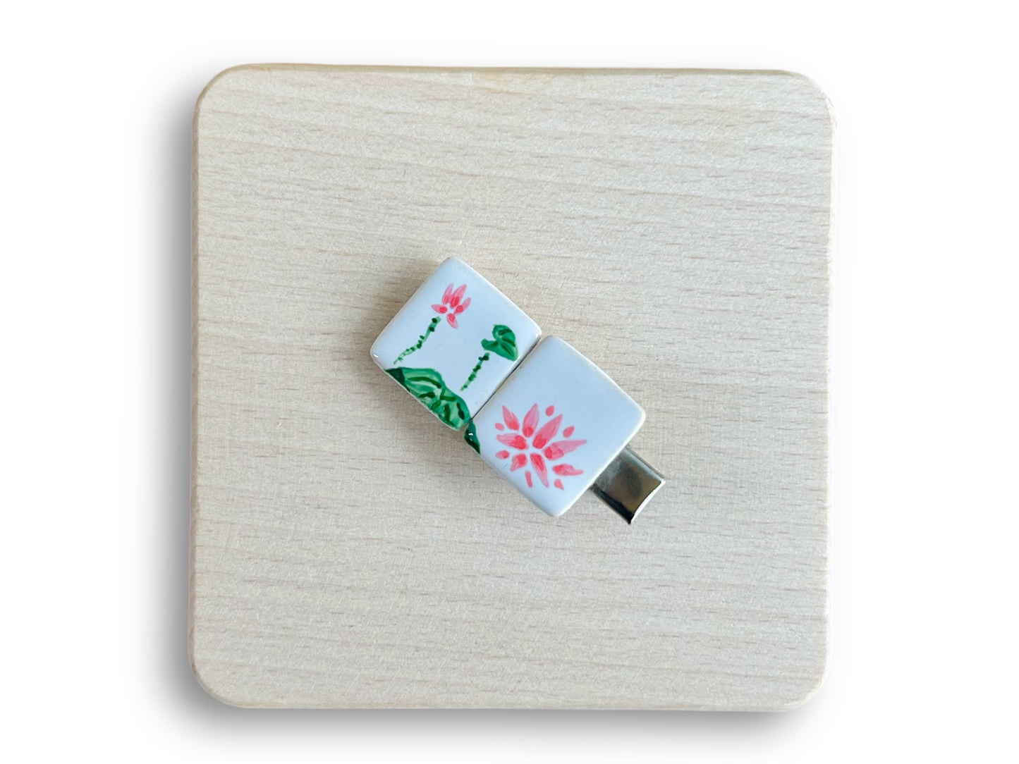 Ceramic buckle "Lotus Pond"