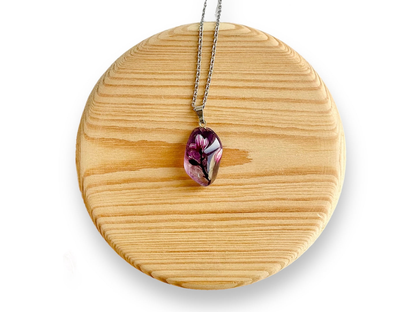 Necklace "Scent of a Spring Dream" amethyst