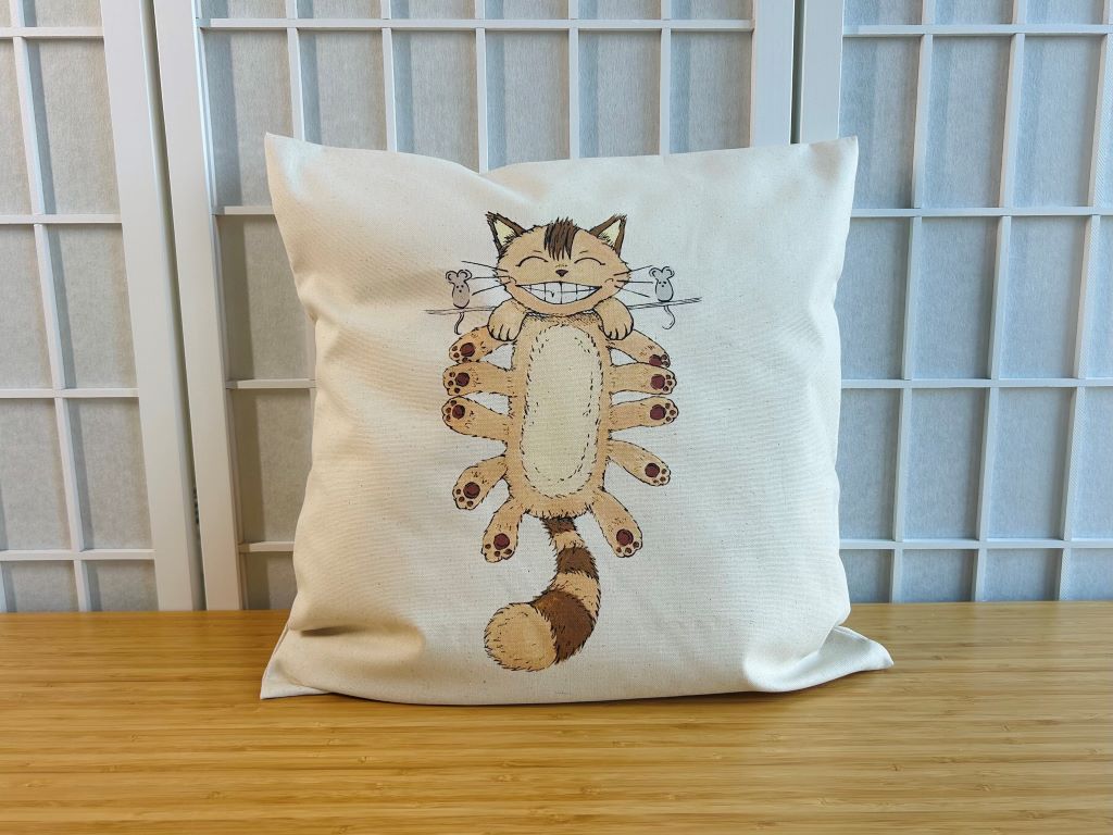 Cushion cover "Catbus" 40x40 cm