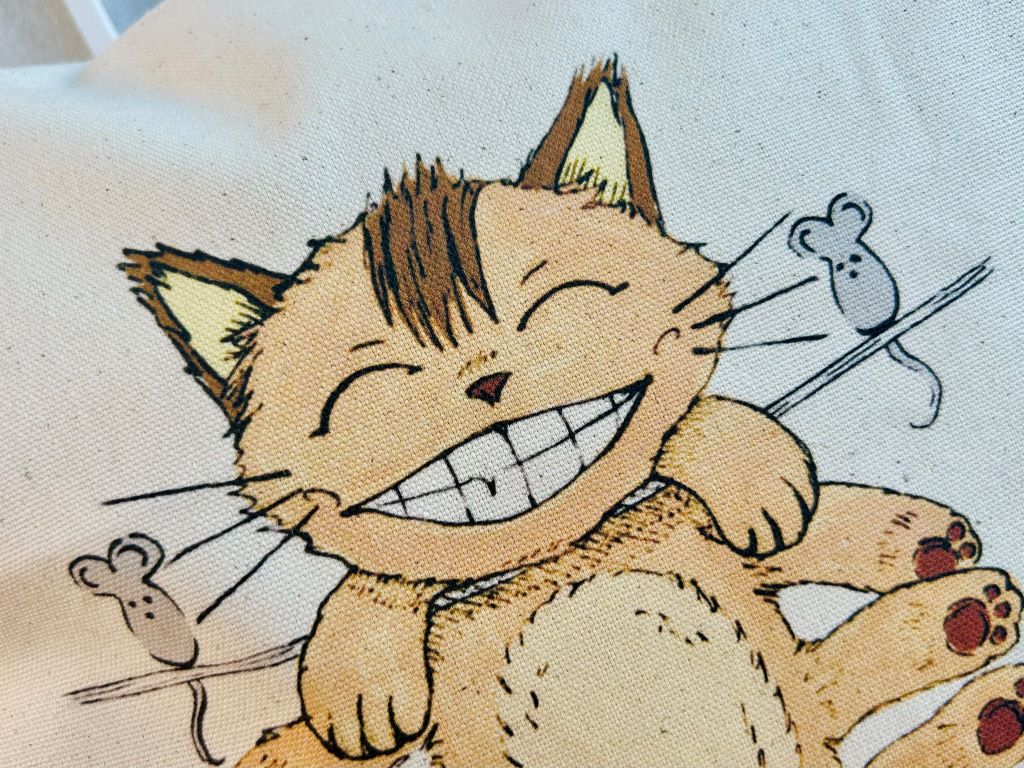 Cushion cover "Catbus" 40x40 cm
