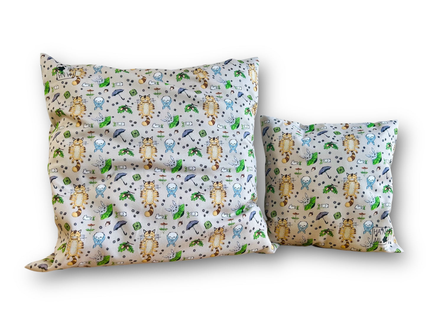 Pillowcase "Totoro and other forest spirits"