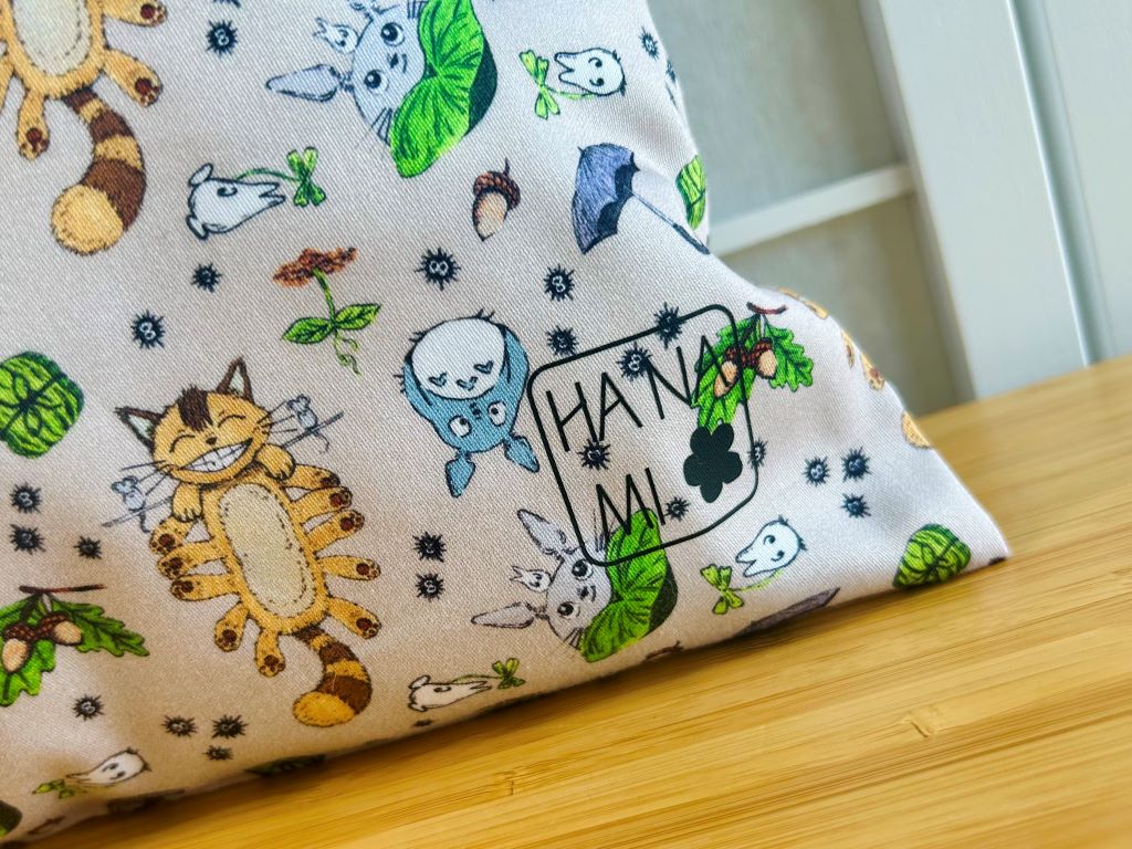 Pillowcase "Totoro and other forest spirits"
