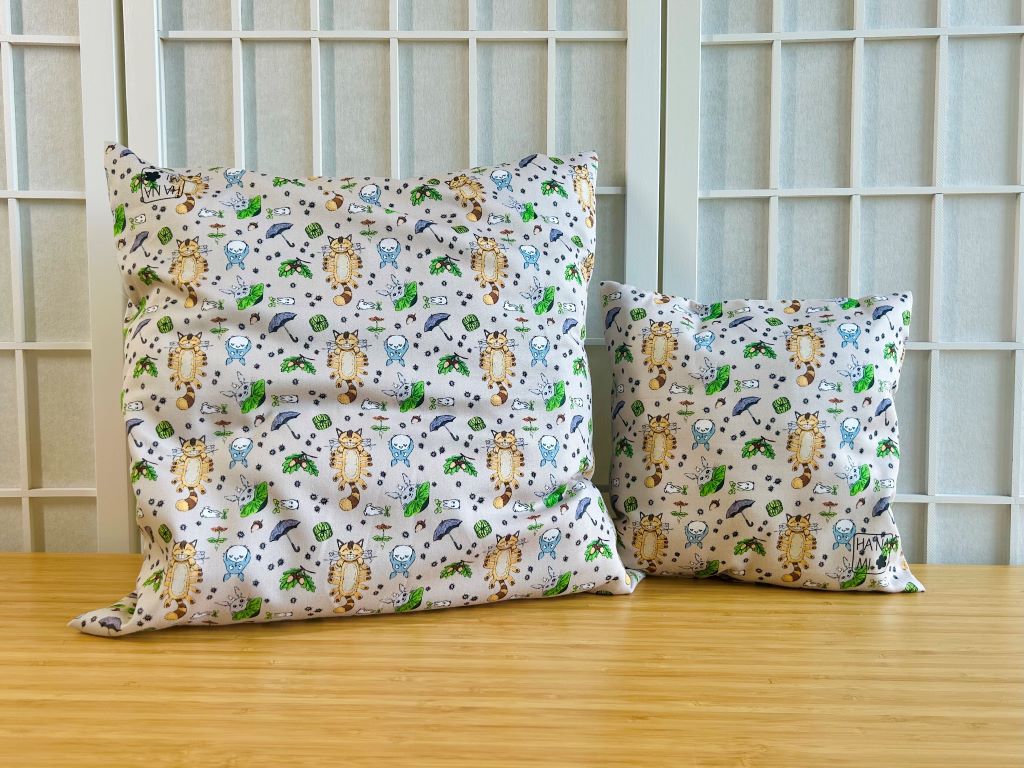 Pillowcase "Totoro and other forest spirits"