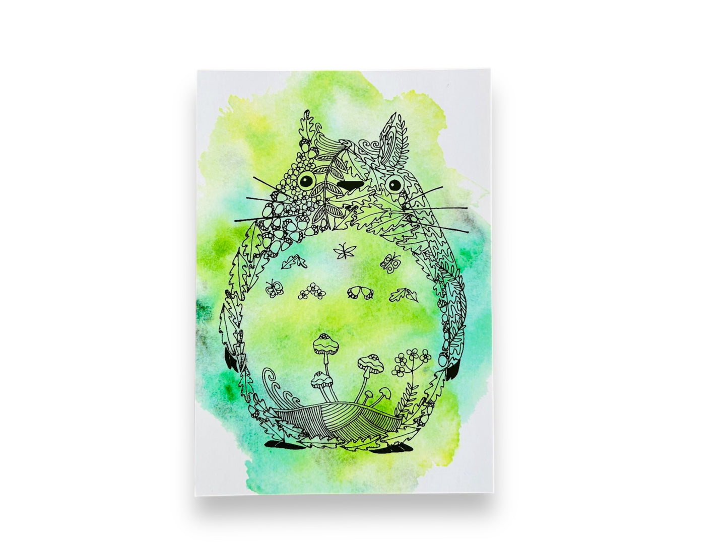 Postcard "Totoro" A6