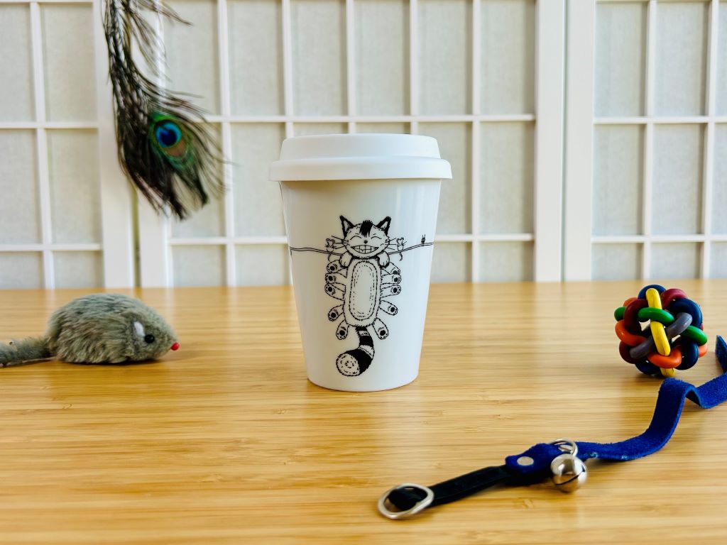 To-Go mug "Cat Bus" 300 ml