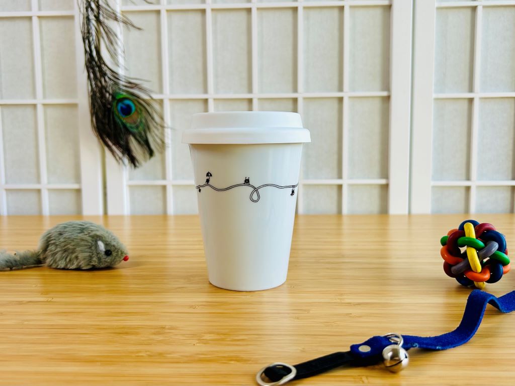 To-Go mug "Cat Bus" 300 ml