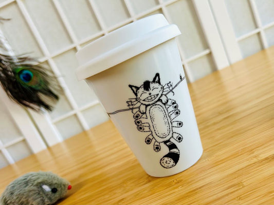 To-Go mug "Cat Bus" 300 ml