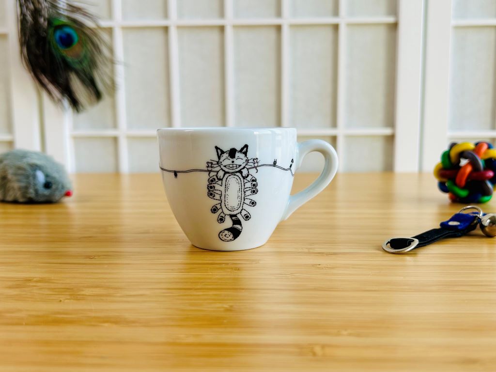 hrneček na espresso "Kočkobus" 90 ml