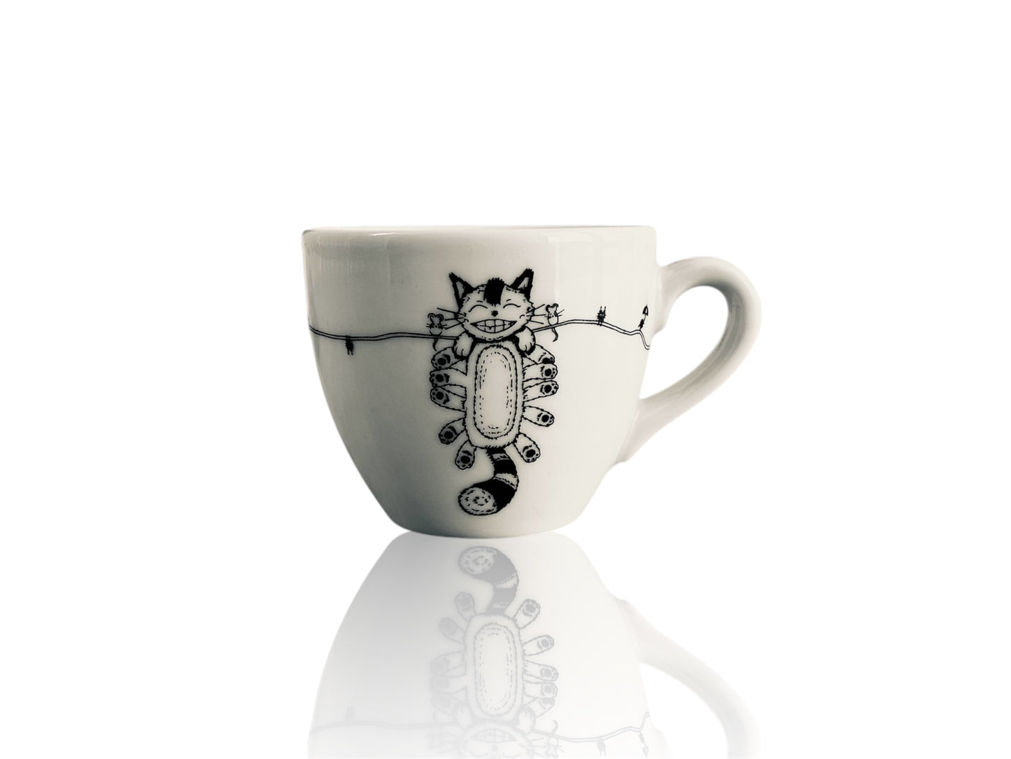 hrneček na espresso "Kočkobus" 90 ml