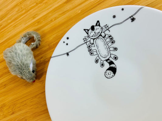 Dessert plate "Kočkobus" diameter 20 cm