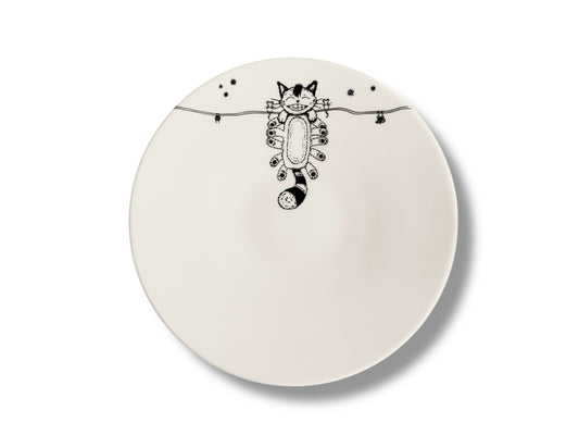 Dessert plate "Kočkobus" diameter 20 cm