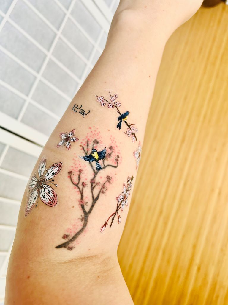 Temporary tattoo "Anime Swords"