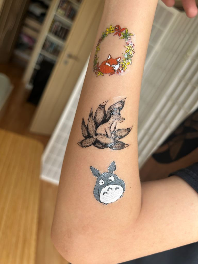 Temporary tattoo "Anime Swords"